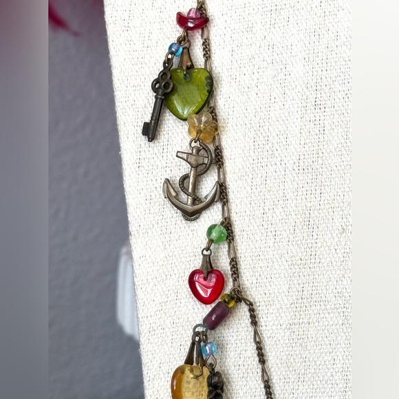 Glass Works Studio Colorful Charm Necklace - Picture 6 of 12